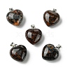 Natural Dragon Veins Agate Pendants G-F820-10A-21-1