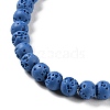 Synthetic Lava Rock Dyed Beads Strands G-H311-08A-09-4