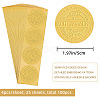 Self Adhesive Gold Foil Embossed Stickers DIY-WH0211-246-2