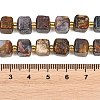 Natural Pietersite Beads Strands G-F832-A10-01-5