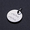 201 Stainless Steel Charms STAS-T049-T643-11P-2