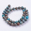 Natural Chrysocolla Beads strands G-H1040-1-2