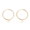 201 Stainless Steel Huggie Hoop Earring Findings STAS-P283-01N-G-1