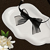 1Pc Gauze Bowknot Fabric Choker Necklaces for Women NJEW-CP0001-06B-5