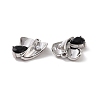 Rack Plating Alloy Glass Pendants FIND-I037-13P-01-3