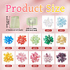 240Pcs 12 Colors Glass Imitation Gemstone Beads GLAA-TA0001-69-10