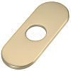 Oval Stainless Steel Faucet Hole Covers STAS-WH20001-18F-G-1