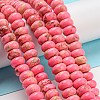 Synthetic Imperial Jasper Dyed Beads Strands G-D077-E01-01H-2