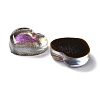 Transparent Resin Cabochons CRES-P019-04B-3
