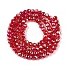 Electroplate Glass Beads Strands EGLA-A044-T4mm-B01-3