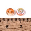 Baking Paint Electroplate Transparent Glass Beads EGLA-Q141-01A-A04-3