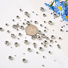 Mega Pet 500Pcs 7 Style 202 Stainless Steel Beads STAS-MP0001-03-15