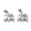 304 Stainless Steel Pendants STAS-F253-15P-1