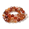 Natural Brazil Red Agate Beads Strands X-G-L599-A01-02-3