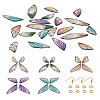 DIY Butterfly Dangle Earring Making Kits DIY-PJ0001-34-20