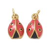 304 Stainless Steel Enamel Pendants STAS-K330-11G-1