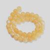 Natural Topaz Jade Beads Strands G-E266-11A-4mm-2