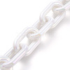 Handmade Acrylic Imitation Pearl Cable Chains AJEW-JB00580-1
