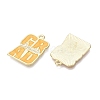Alloy Enamel Pendants ENAM-Q004-01KCG-01-2