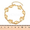 304 Stainless Steel Link Chain & Curb Chain Multi-strand Bracelets for Women BJEW-H641-01A-G-3
