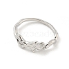 Brass Finger Ring Settings LS-KK-G518-05P-2