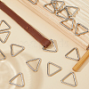 30Pcs Stainless Steel Triangle Ring Buckles STAS-DC0017-18-5