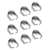 Tarnish Resistant 304 Stainless Steel Snap on Bails LS-STAS-R048-10x7mm-1