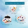 30Pcs 3 Style Alloy Enamel Pendants ENAM-SZ0002-82-7