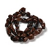Natural Mahogany Obsidian Beads Strands G-P497-01E-87-3