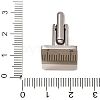Square 201 Stainless Steel Swank Cuff Links SA-CBAE2BD-01P-A-3