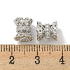 Brass Micro Pave Clear Cubic Zirconia Beads KK-K378-27P-2