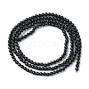 Synthetic Blue Goldstone Beads Strands G-N0200-01D-3mm-3