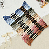 Polyester Embroidery Threads OCOR-WH20074-13B-05C-6