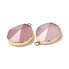 Natural Rose Quartz Pendants G-I207-14M-G-3