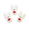 Christmas Opaque Resin Cabochons RESI-XCP0002-66A-1