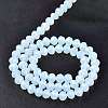 Glass Beads Strands EGLA-A034-J8mm-D06-4