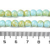 Baking Paint Glass Bead Strands GLAA-H031-01A-08-5