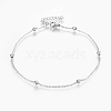 304 Stainless Steel Anklets AJEW-H013-01-2