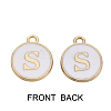 Golden Plated Alloy Charms ENAM-SZ0001-25A-S-2