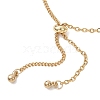 304 Stainless Steel Cable Chain Twisted Chain Slider Bracelet Making AJEW-JB01509-01-4