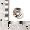 Brass Rhinestone Spacer Beads KK-M313-44B-11-2