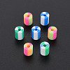 Fixed Mixed 3 Style Handmade Polymer Clay Beads CLAY-S096-012F-5