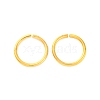 Brass Saw Cut Open Jump Rings KK-G514-01K-G-1