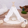 Cloth Camping Tent Miniature Ornaments PW-WGC25ED-01-1