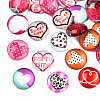Glass Cabochons GGLA-WHC0001-06-2