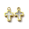 304 Stainless Steel Shell Charms STAS-L022-014G-1
