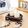 Wood Display Base for Flower Pot ODIS-WH0078-51A-4