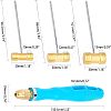 Brass Jewelry Hammers Set TOOL-WH0019-84-2