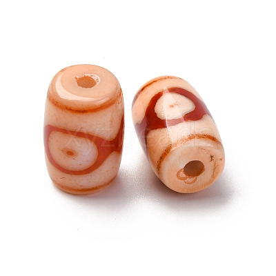 Tibetan Style dZi Beads TDZI-NH0001-E05-05D-1