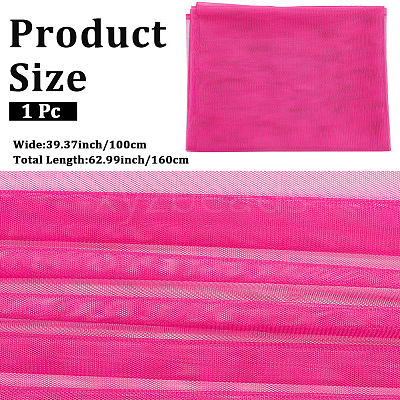 Polyester Mesh Fabric DIY-WH20009-40K-1